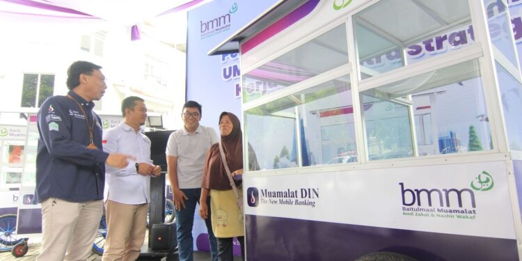 Bank Muamalat dan BMM Resmikan Gerobak UMKM dan Kafalah Da’i