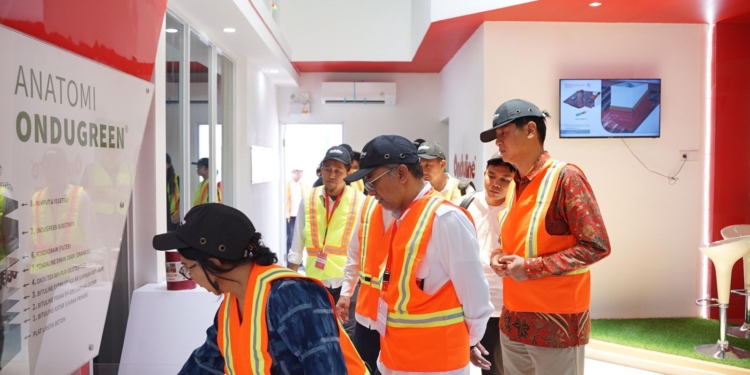 TKDN Pabrik Onduline di Pasuruan Ditargetkan Mencapai 40 Persen