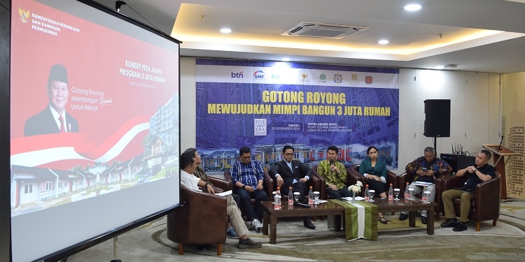 Ekosistem Perumahan Duduk Bareng Bahas Program 3 Juta Rumah