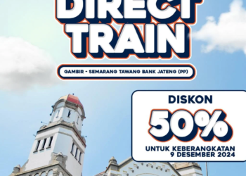 Hari Ini dan Besok Ada Kereta Langsung Jakarta-Semarang Tanpa Transit, Tiket Rp200 Ribu