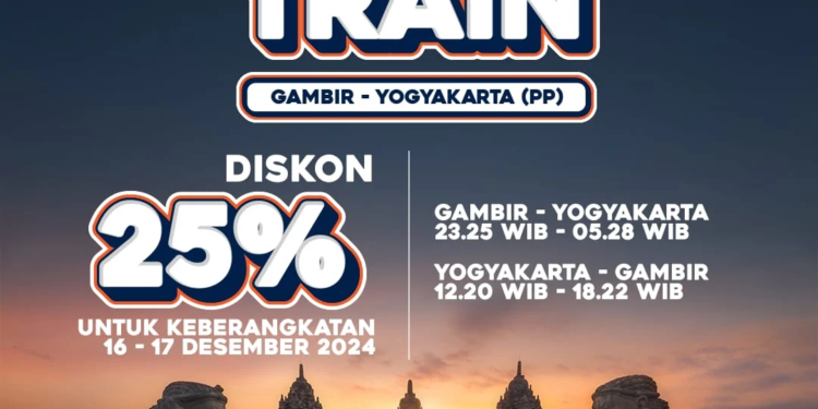 Besok dan Lusa KAI Sediakan Direct Train Jakarta-Yogyakarta