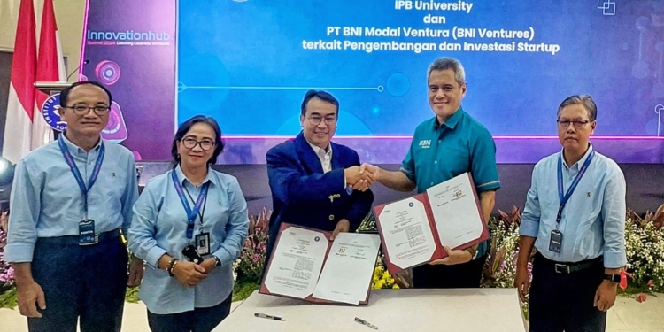BNI Ventures Gandeng IPB Kembangkan Ekosistem Startup