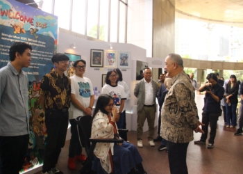 Dukung Karya Disabilitas, Kantor Pusat BNI Pajang Karya Lukis 7 Seniman Visual Muda