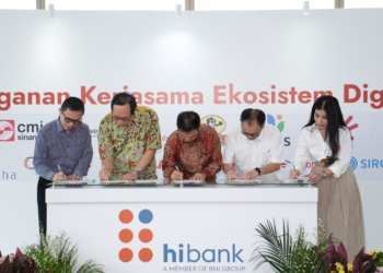 Hibank dan Mitra Strategis Tandatangani MOU untuk Membangun Ekosistem Digital UMKM di Indonesia
