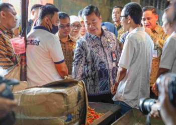 Jelang Nataru, Pj. Gubernur Teguh Pastikan Pasokan Pangan Aman