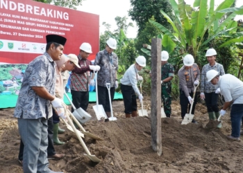 Kementerian Perumahan dan PT Berau Coal Bangun 500 Rumah MBR di Berau