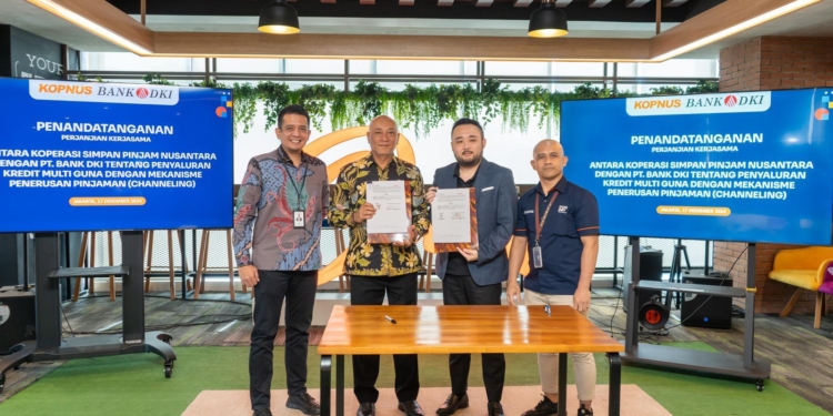 Bank DKI Gandeng Koperasi Simpan Pinjam Nusantara (KOPNUS)