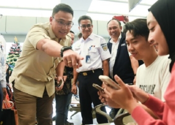 Wamen Komdigi Angga Prabowo Inspeksi ke jalur Pantura