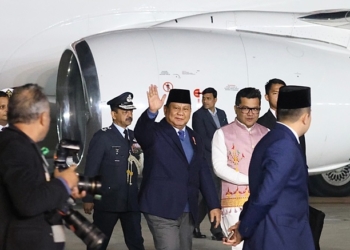 Prabowo Tiba di New Delhi, Disambut Sejumlah Pejabat Tinggi India di Bandara