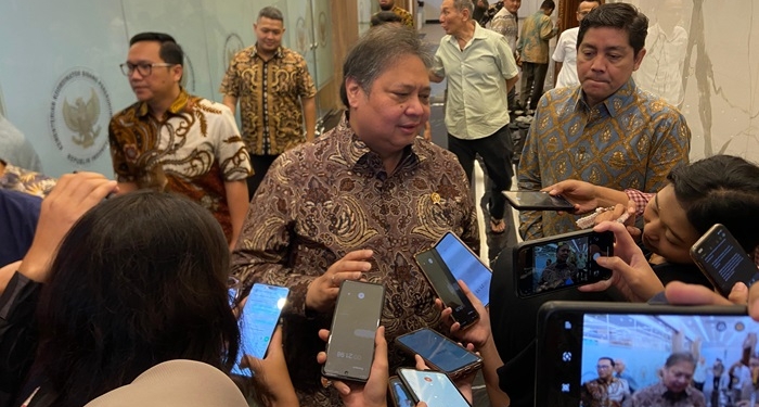 Menteri Koordinator Perekonomian Airlangga Hartarto menyambut baik kemenangan Indonesia di WTO atas diskriminasi Uni Eropa terhadap kelapa sawit Indonesia. Foto: ekon.go.id