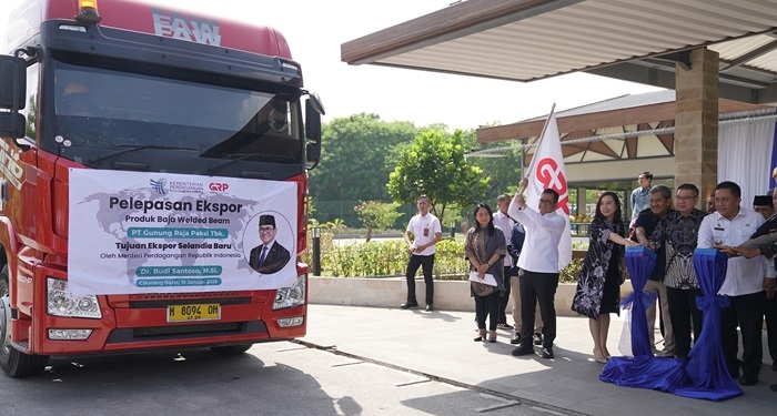 Mendag Lepas Ekspor Baja Senilai Rp24,3 Miliar ke Selandia Baru, Perkuat Posisi Indonesia Sebagai Pemasok Baja Dunia