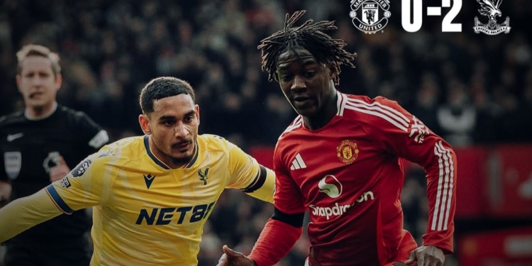 MU Dipermalukan Crystal Palace 0-2 di Old Trafford, Mateta Jadi Mimpi Buruk Setan Merah