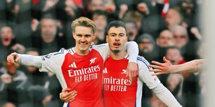 Arsenal Hancurkan Manchester City 5-1, Meriam London Tunjukkan Dominasi di Emirates