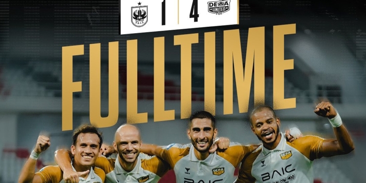 Dewa United Menang 4-1 Dari PSIS Semarang Pada Lanjutan Liga 1