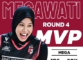 Megawati Hangestri Makin Kokoh di Tiga Besar Top Skor Liga Voli Korea