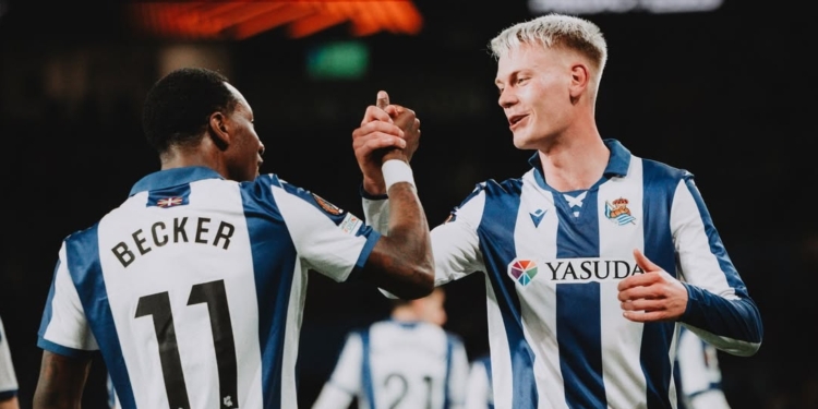 Real Sociedad Kandaskan Osasuna 2-0, Susul Real Madrid, Atletico Madrid, dan Barcelona ke ke Semifinal Copa del Rey