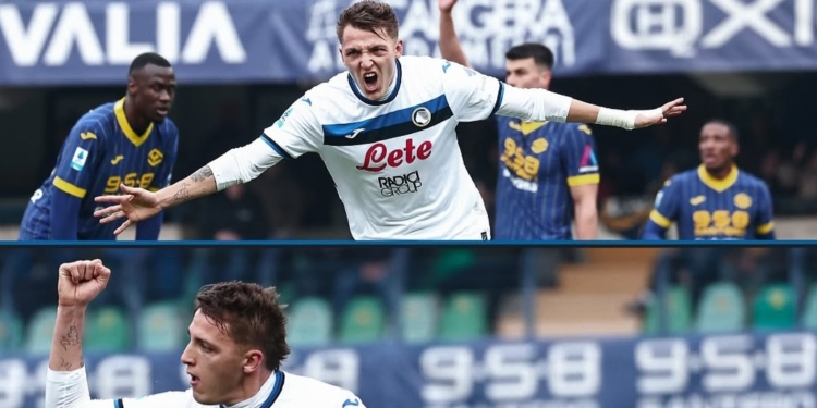 Atalanta Hancurkan Verona 5-0 dan Kukuhkan Posisi di Tiga Besar Serie A Liga Italia