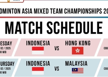 Indonesia Sapu Bersih Kemenangan 5-0 atas Hong Kong di BAMTC 2025, Selanjutnya Hadapi Malaysia