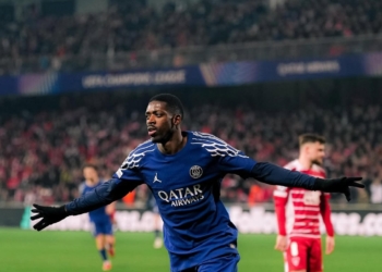 Dua Gol Dembele Bawa PSG Bungkam Brest 3-0, Langkah  ke 16 Besar Liga Champions Kian Dekat