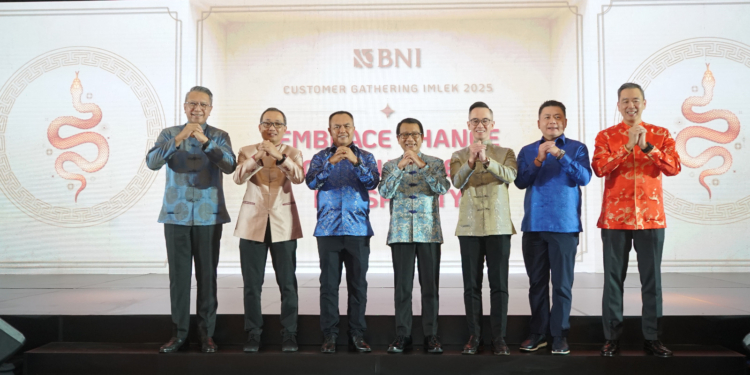 Tutup Rangkaian Customer Gathering Imlek, BNI Ajak Nasabah Makin Cuan di 2025