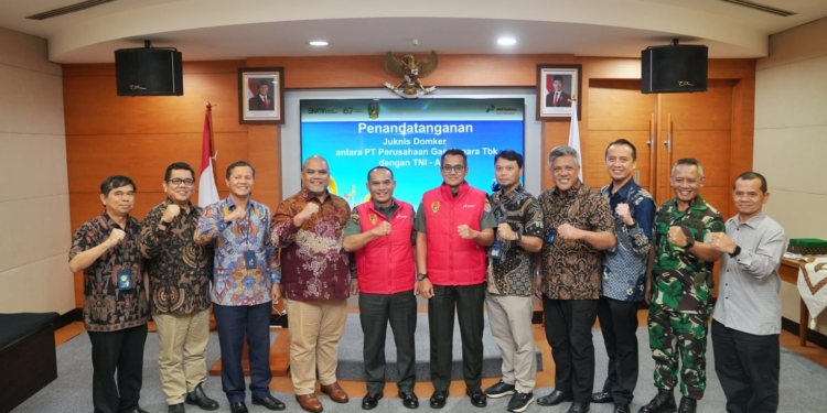 PGN Gandeng TNI AD, Perketat Keamanan Penyaluran Gas Bumi Nasional