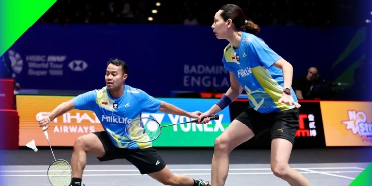 All England 2025: Rehan/Gloria Singkirkan Jagoan Malaysia di Babak Pertama