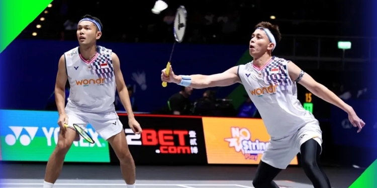Fajar/Rian Bungkam Ganda China, Melaju ke 16 Besar All England 2025