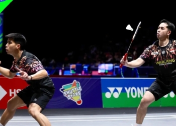 Sabar/Reza Melenggang ke Perempatfinal All 2025, Usai Kalahkan Ganda China