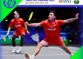 Leo/Bagas Lolos ke Perempat Final All England 2025 Usaikan Memenangkan Perang Saudara, Tundukkan Fikri/Daniel