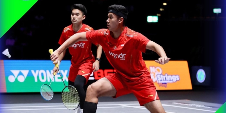 Leo/Bagas Tembus Final All England 2025 Setelah Kalahkan Sabar/Reza dalam Duel Seru!