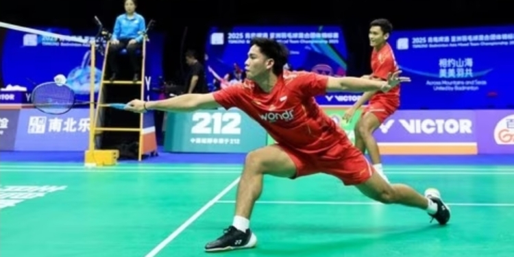 Fikri/Daniel Kandas di Final Swiss Open 2025, Takluk dari Ganda Thailand