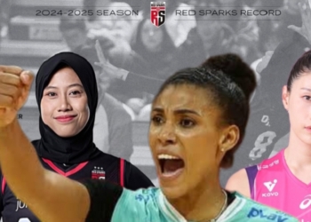 Megawati Hangestri Raih Dua Kali MVP, Gyselle Silva Raih MVP Putaran ke 6 Liga Voli Korea