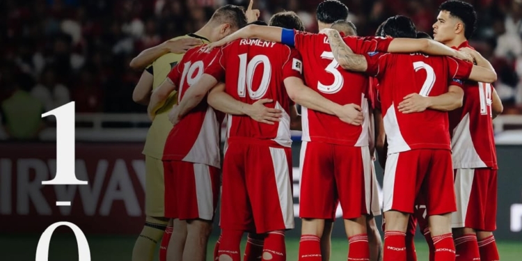 Indonesia Tundukkan Bahrain 1-0 di Kualifikasi Piala Dunia 2026