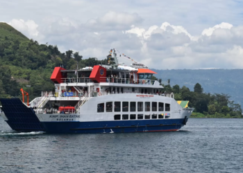 ASDP Sambut Pemudik di Danau Toba dengan Layanan Penyeberangan Optimal