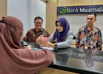 Layanan Nasabah di Kanca Bank Muamalat Langsa, Aceh Hingga Bagi-bagi Takjil Ramadan 2025
