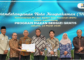 Hutama Karya Bangun Dapur Umum Makan Bergizi Gratis di Jambi