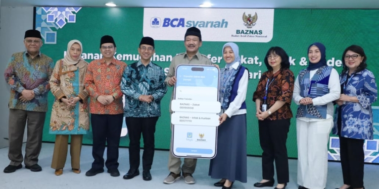 BAZNAS RI Bersama BCA Syariah Kerja Sama Beri Kemudahan Layanan ZIS bagi Masyarakat