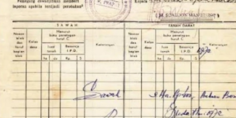 Simak Begini Cara Meningkat Status Tanah, Dari Girik Jadi SHM