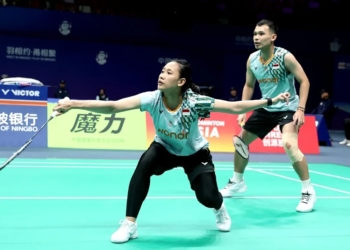 Rinov dan Pitha Kejutkan Kejuaraan Asia 2025, Tumbangkan Unggulan Keenam dalam Dua Gim Langsung