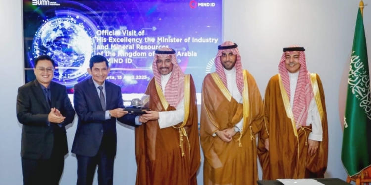 Menjalin Sinergi Global: Menteri Perindustrian dan Sumber Daya Mineral Arab Saudi Kunjungi MIND ID di Indonesia