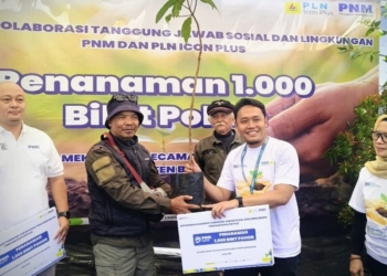 PLN Icon Plus – PNM Kolaborasi, Wujudkan Gerakan TJSL untuk Ketahanan Pangan dan Konservasi Lingkungan