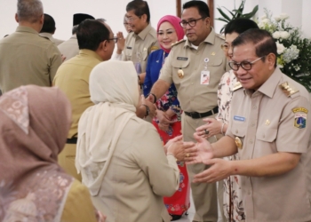 Begini Hangatnya Halalbihalal di Balai Kota