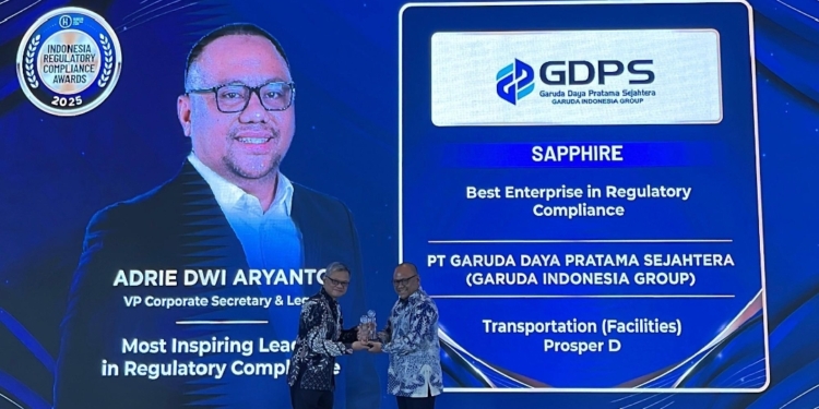 GDPS Raih Penghargaan Kepatuhan Regulasi Tertinggi   di Indonesia Regulatory Compliance Awards 2025