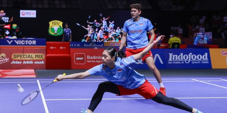 Adnan-Indah Melenggang ke Perempat Final Indonesia Open 2025, Wujud Kolaborasi BNI-PBSI Majukan Bulutangkis RI