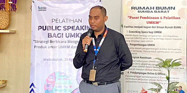 BNI Dorong UMKM Sumba Barat, Gelar Pelatihan Public Speaking