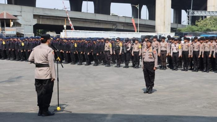 Ribuan aparat gabungan disiagakan untuk amankan Haul Mbah Priok di Tanjung Priok, Jakarta Utara. (Dok. Polres Pelabuhan Tanjung Priok)