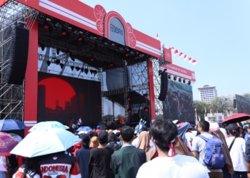 Gelar Panggung Hiburan di Monas, BRI Turut Sukseskan Pesta Rakyat dan Karnaval HUT ke-80 RI