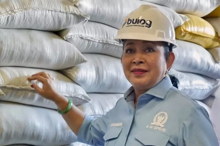 Titiek Soeharto meminta agar beras yang sudah lama disimpan di gudang Bulog segera dikeluarkan. (IG/titieksoeharto)
