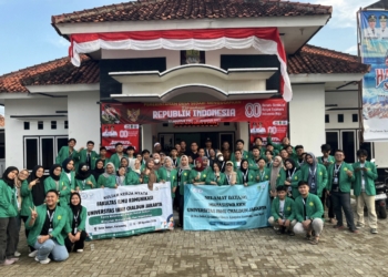 Pembukaan Kuliah Kerja Nyata (KKN) Universitas Ibnu Chaldun Jakarta, Fakultas Ilmu Komunikasi, di Desa Sedari, Karawang