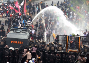 Ratusan Anak Terlibat dan Ditangkap dalam Demo 25 Agustus di Depan Gedung DPR